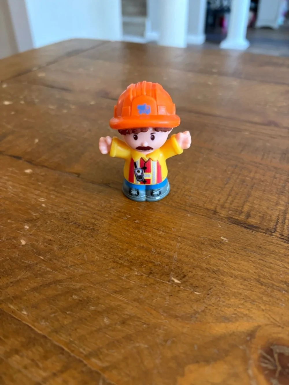 Fisher Price Little People construction worker as is